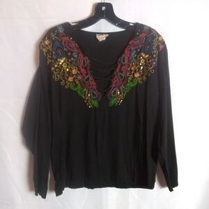 Vintage Together bohemian top